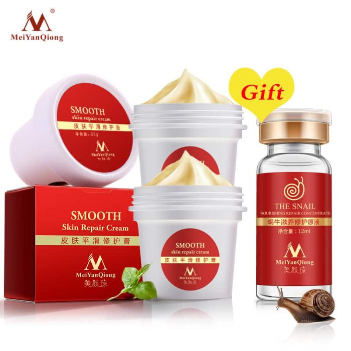 Meiyanqiong Smooth Skin Repair Cream Buy 3 Get 1 Gift Smooth Skin Repair Cream 35G For Stretch Marks Scar Removal To 1