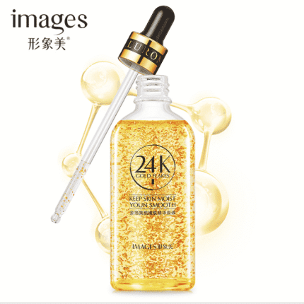 IMAGES 24K Gold Flakes Ampoule Serum