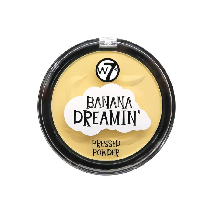 W7 Banana Dreamin Pressed Powder - 10Gm