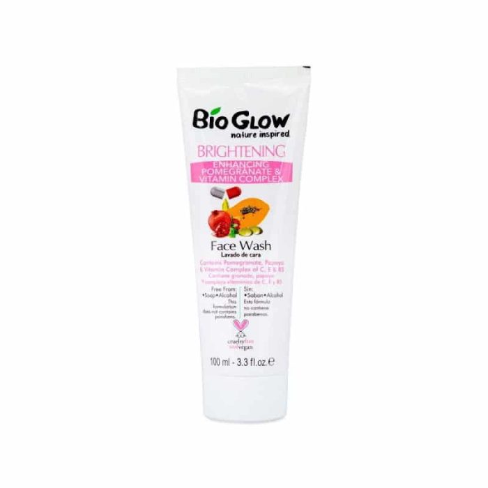 Bio Glow Brightening Enhancing Pomegranate &Amp;Amp; Vitamin Complex - Face Wash