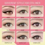 pink flash eyeliner swatch