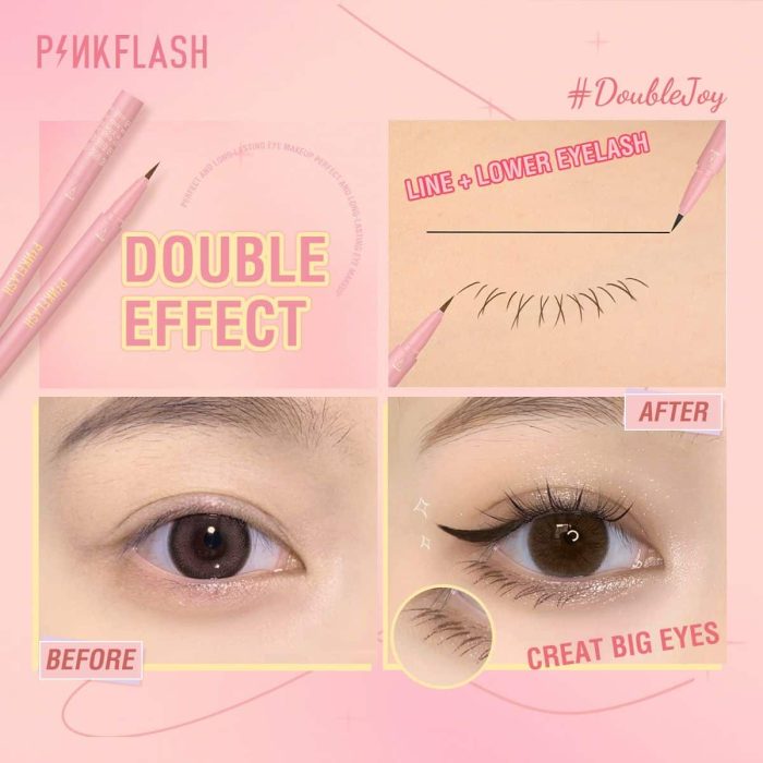 Pink Flash Hypersharp Waterproof Eyeliner - Brown M9Nkz9Sq