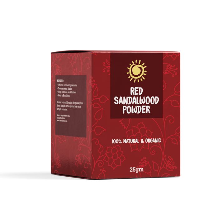 Rajkonna 100% Natural &Amp;Amp; Organic Red Sandalwood Powder