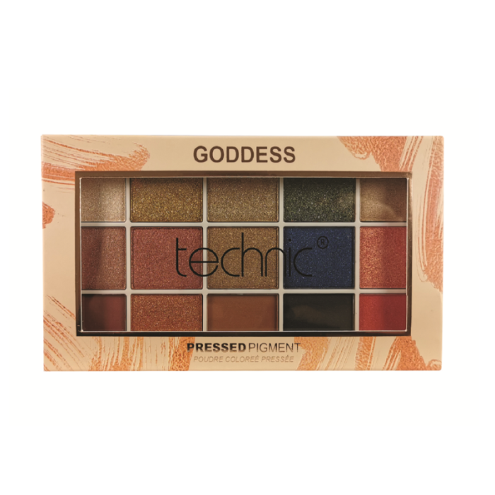 Technic Goddess Pressed Pigment Eyeshadow Palette