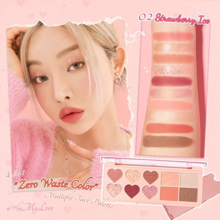 Pink Flash Eyeshadow Palette – Strawberry Ice