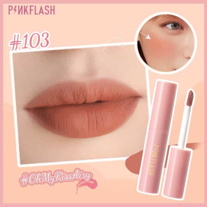 Pink Flash Liquid Duo Matte Lipstick M01 - 103