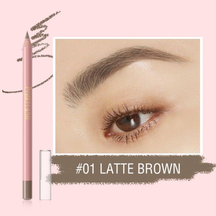 Pink Flash Eyebrow Pencil - 01 Latte Brown