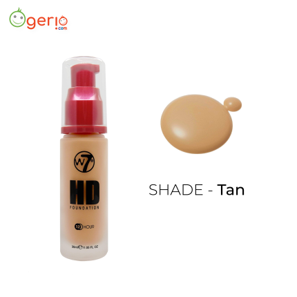 W7 HD Foundation 12 Hours - Tan