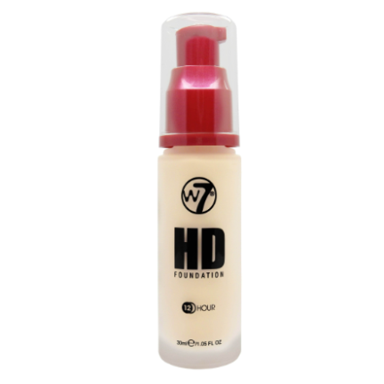 W7 HD Foundation 12 Hours - Porcelain