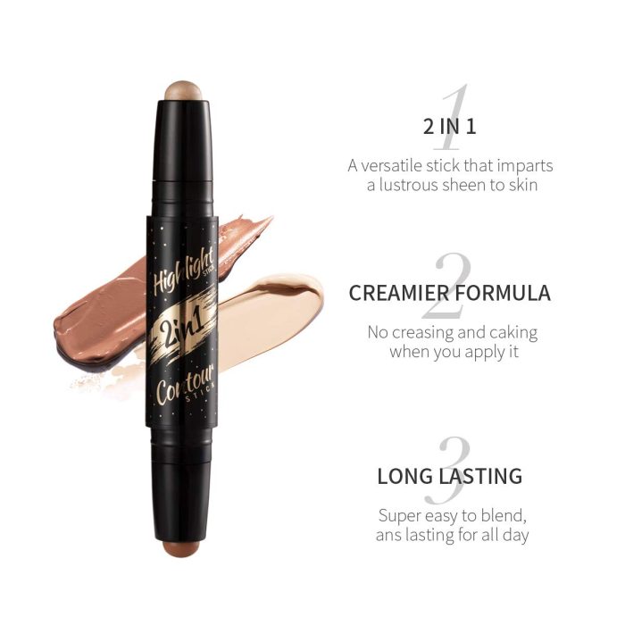 Menow 2 In 1 Highlighter And Contour Stick