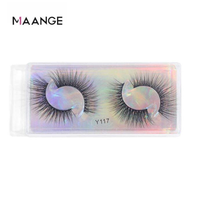 Maange 3D Mink False Eyelash Reusable Lashes 2 Pairs - Y117