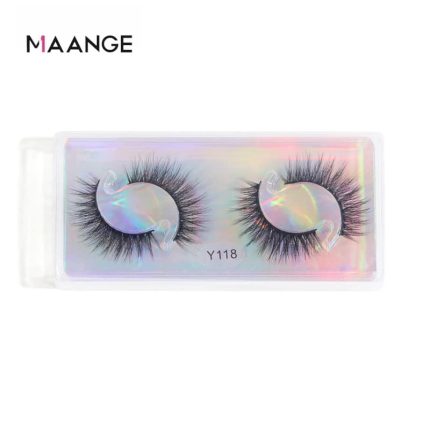 Maange 3d Mink False Eyelash Reusable Lashes 2 Pairs - Y118