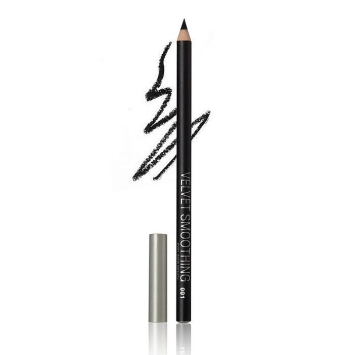 Menow Velvet Smoothing Eyeliner Pencil Kajal - Black