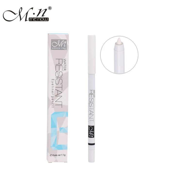 Menow White Eyeliner Pencil Kajal Long Lasting Eye