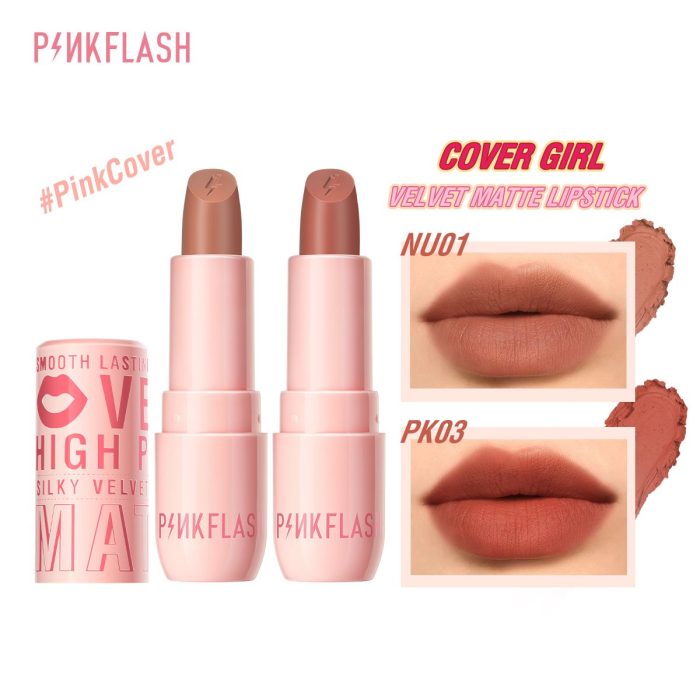 Pink Flash Silky Velvet Matte Lipstick L05