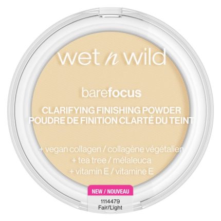 Wet N Wild Bare Focus Clarifying Face Powder- Fair Light