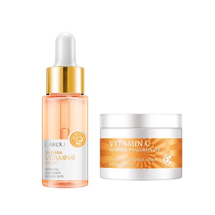 Laikou Vitamin C Serum + Vitamin C Cream17 Ml + 25 G.(Combo)