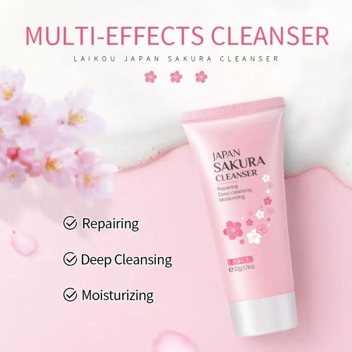 Laikou Japan Sakura Cleanser 50Gm.