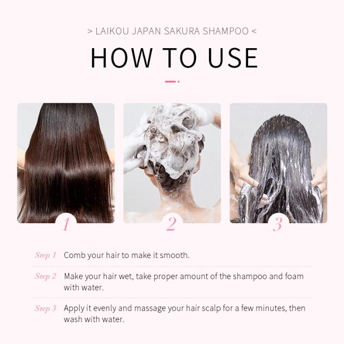 Laikou Japan Sakura Shampoo 100M