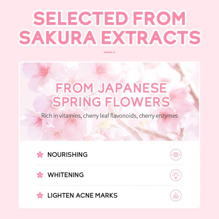 Laikou Japan Sakura Mud Mask - 75Gm