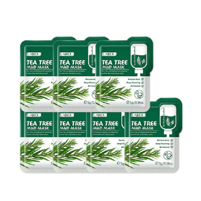 Laikou Tea Tree Mud Mask 5Gm - 7Pcs