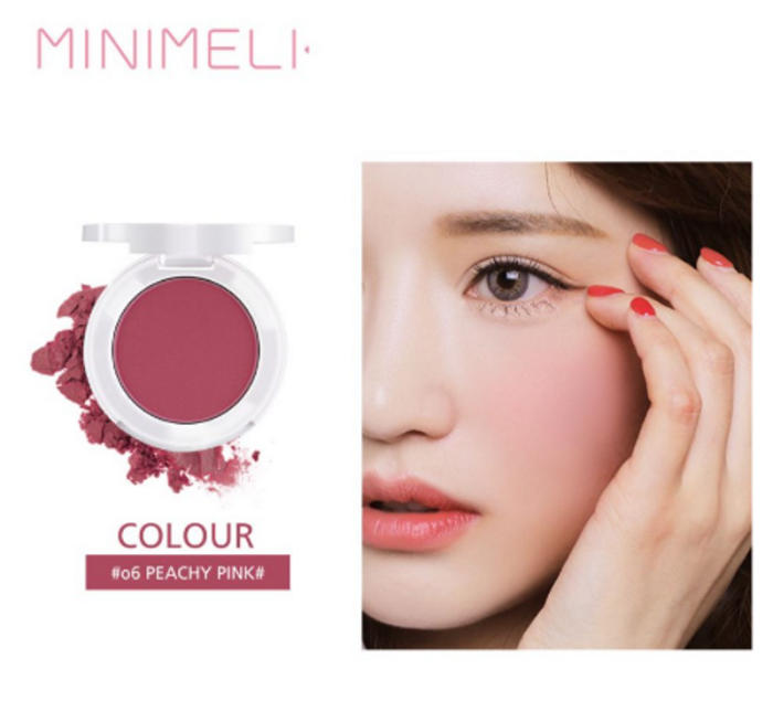 Minimeli Powder Blusher 06 Peachy Pink