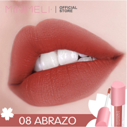 MINIMELI Sakura Waterproof Matte Liquid Lipstick - 08 Abrazo