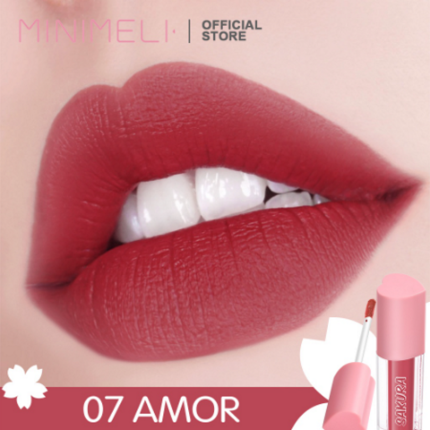 MINIMELI Sakura Waterproof Matte Liquid Lipstick - 07 Amor