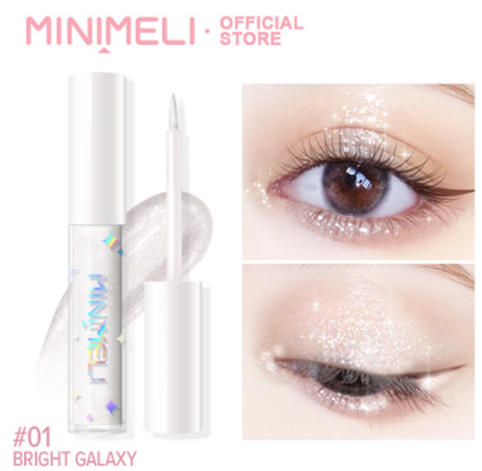 Minimeli Liquid Glitter Eyeshadow - 01 Bright Galaxy