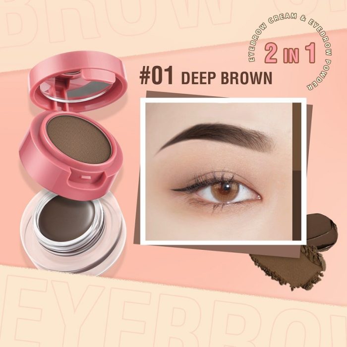 Pinkflash Duo Effect Eyebrow Pomade 01