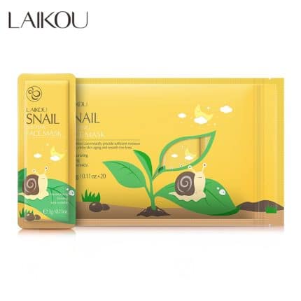 Laikou Snail Sleeping Mask -5gm -20pcs