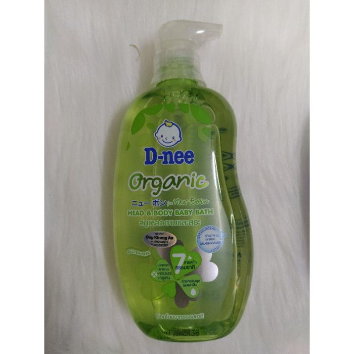 D Nee New Born Organic Body Shower Gel 380Ml.