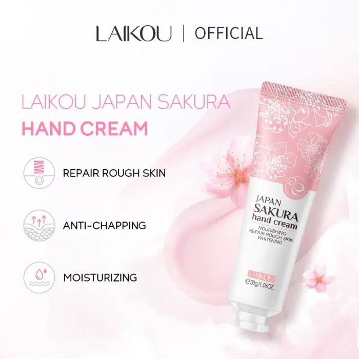 Laikou Sakura Hand Cream 3