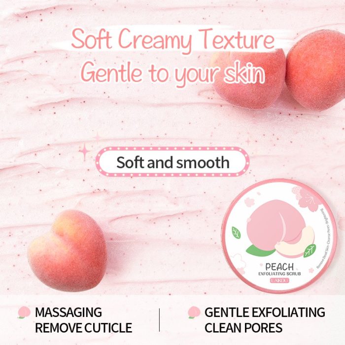 Laikou Peach Exfoliating Scrub 90Gm