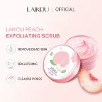 LAIKOU Peach Exfoliating Scrub 90g