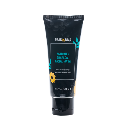 Rajkonna Activated Charcoal Facial Wash 100ml