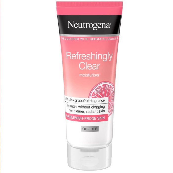 Neutrogena Refreshingly Clear Oil-Free Moisturiser - 50Ml