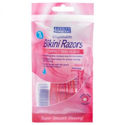 Beauty Formulas Bikini Razors Compact Mini Blade