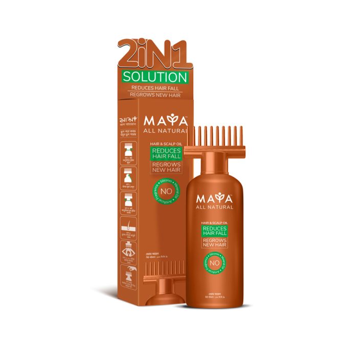 Maya All Natural Hair &Amp;Amp; Scalp Oil 100Ml