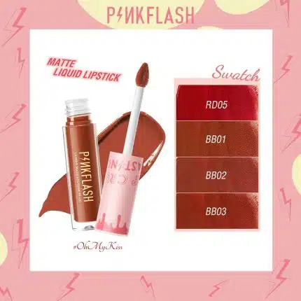 PinkFlash Matte Lipstick PFL01 - BB03