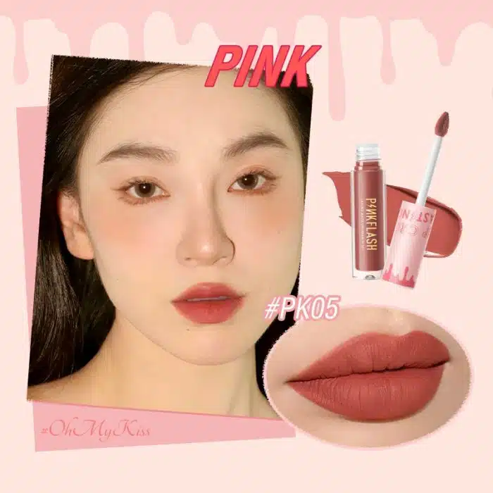 Pinkflash Matte Lipstick Pfl01 - Pk05