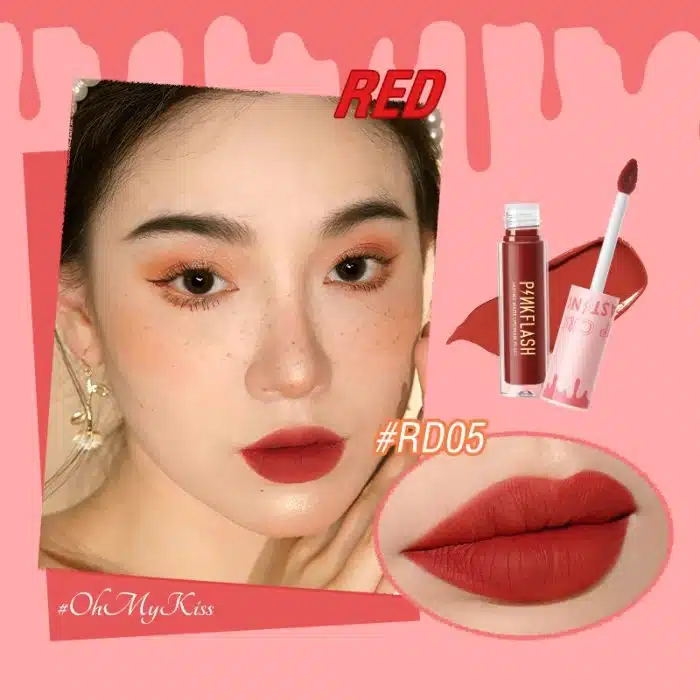 Pinkflash Matte Lipstick Pfl01 - Rd05