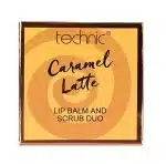 Technic Lip Scrub and Balm Duo Caramel Lattte