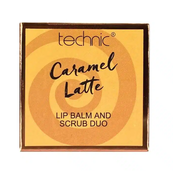 Technic Lip Scrub And Balm Duo Caramel Lattte