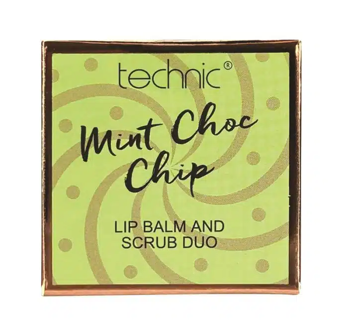 Technic Lip Scrub And Balm Duo - Mint