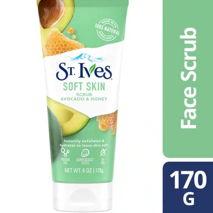 St. Ives Soft Skin Avocado &Amp; Honey Scrub 170G Photo 2023 03 01 17 57 25