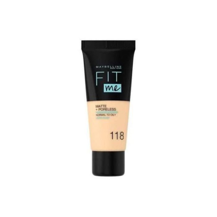 Maybelline Fit Me Matte Poreless Foundation - Nude 118