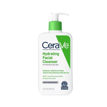Cerave Hydrating Facial Cleanser for Normal to Dry Skin - 355ml