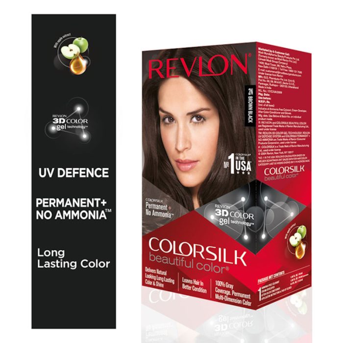 Revlon Hair Color Colorsilk Brown Black 2N