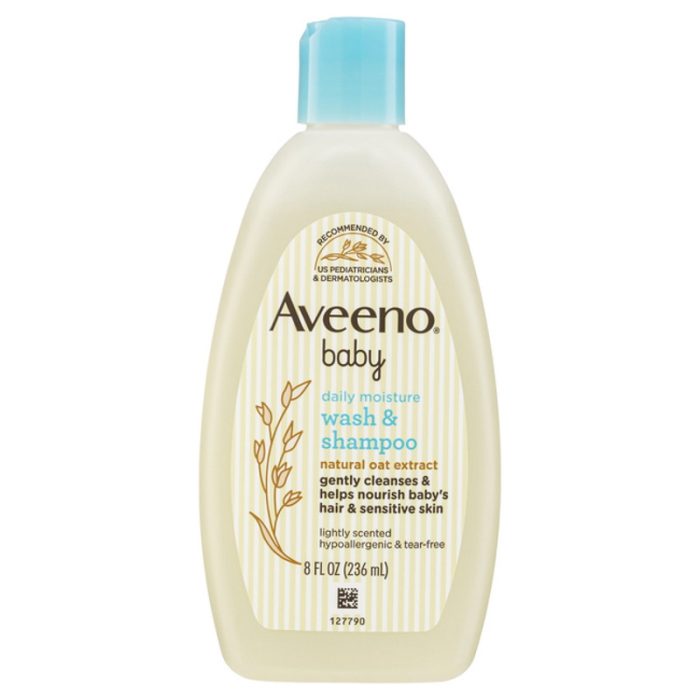 Aveeno Baby Daily Moisture Wash &Amp;Amp; Shampoo 236Ml